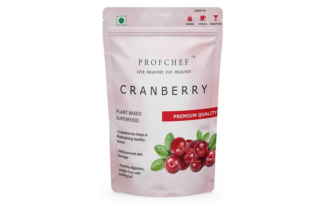Profchef Cranberry (Premium Quality)   Pack  1 kilogram
